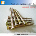 Carbon Steel Yellow Zinc Concrete Screw